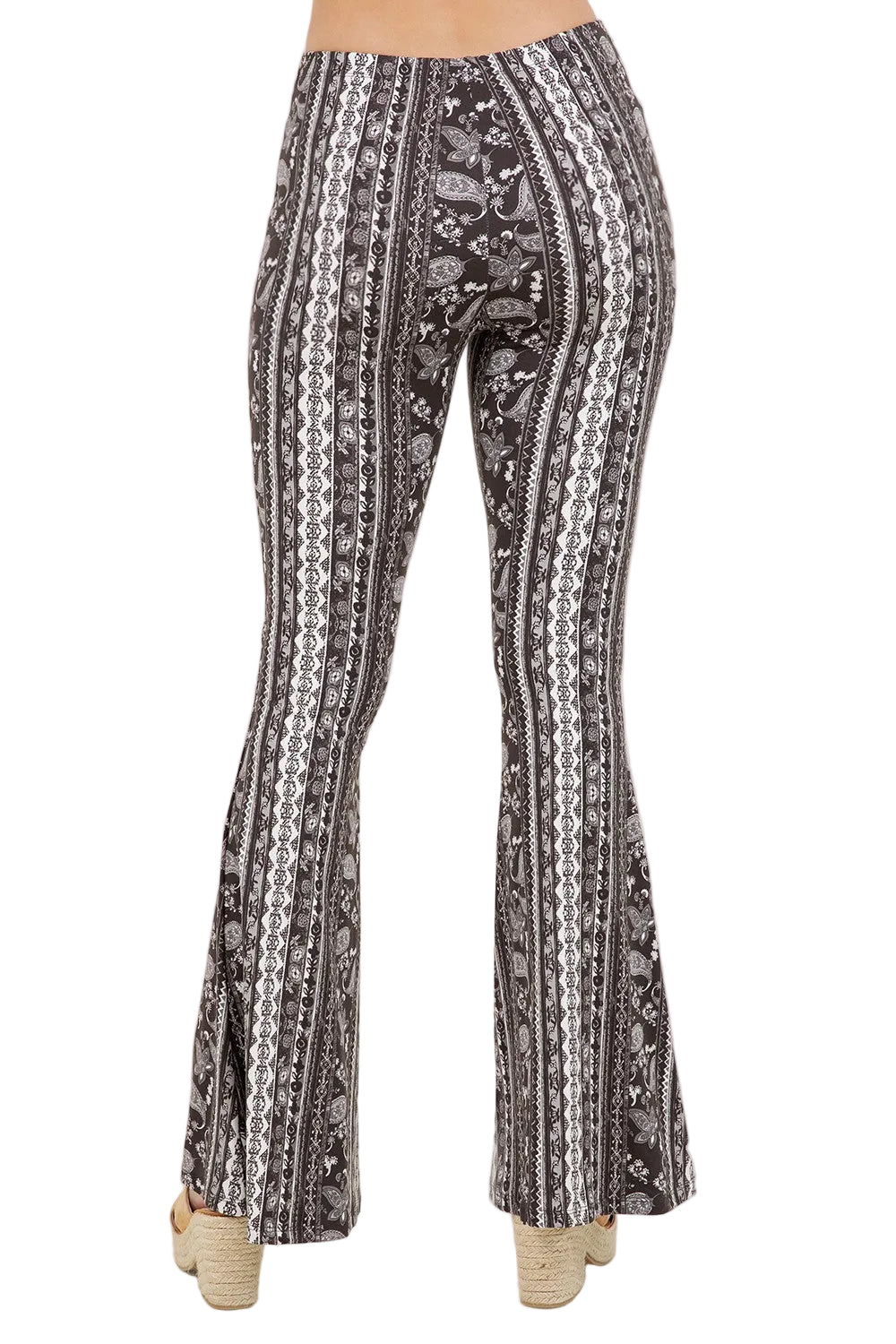 Boho Printed Flared Pants