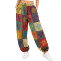 Colorful Patchwork Pants