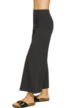 Heavy Ponte Elastic Waistband Pintuck Pants