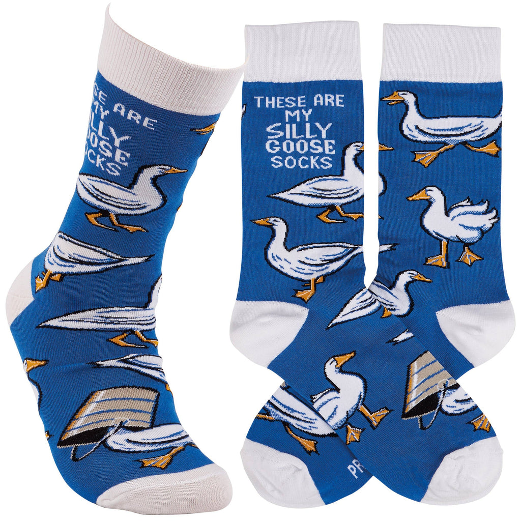 These Are My Silly Goose Socks