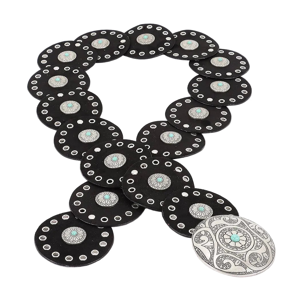 Faux Suede Disc Belt
