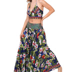 Halter Top and Palazzo Pants Matching Set