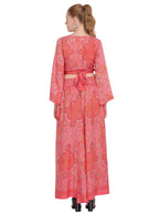 Wrap Top and Palazzo Pants Matching Set