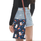 Cat & Flower CrossBody Bag