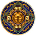 Sun Goddess Colored Pendulum Board