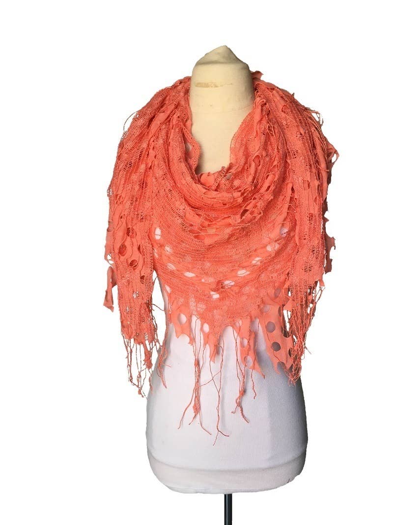 Double Layer Triangle Shawl