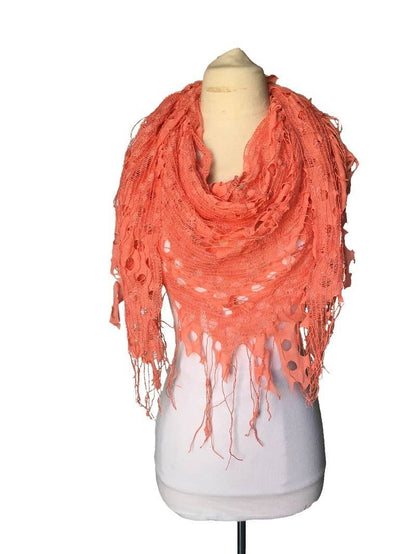 Double Layer Triangle Shawl