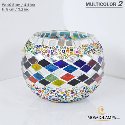 Turkish Mosaic Candle Holder