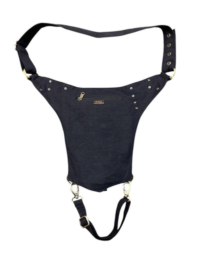 Cotton Multi Ring Hip Fanny Bag CT14