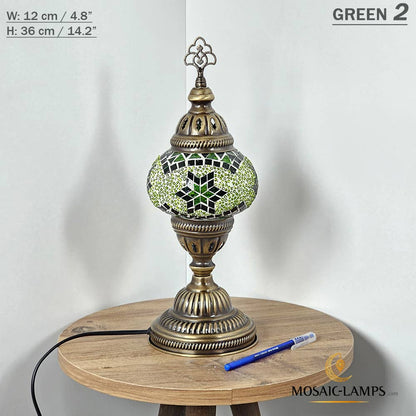 Turkish Mosaic Globe Table Lamp
