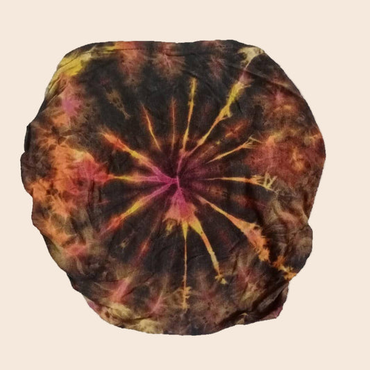 Tie-dye Brown Cotton Headband