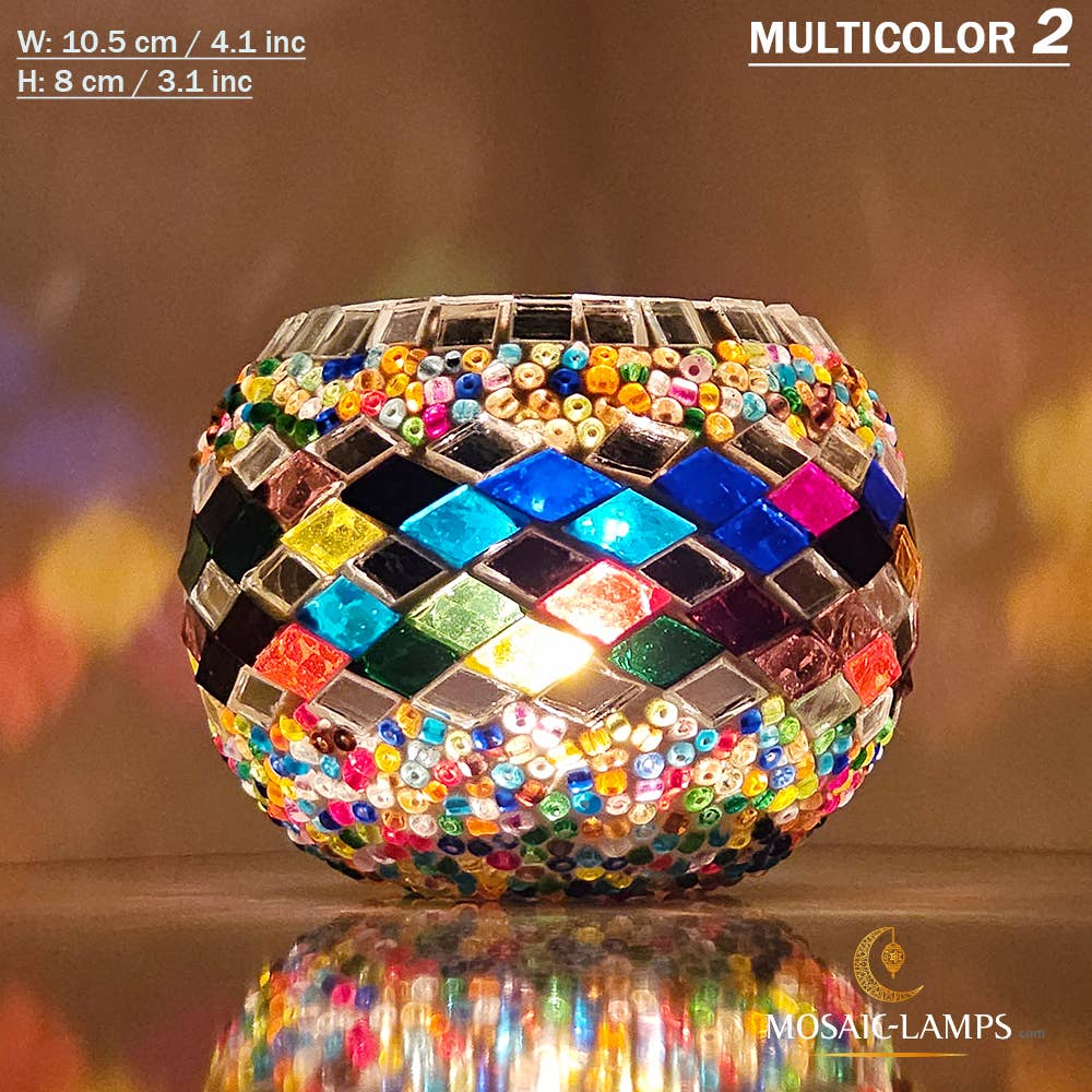 Turkish Mosaic Candle Holder