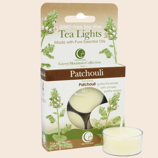 Patchouli Tealight Box 4pk
