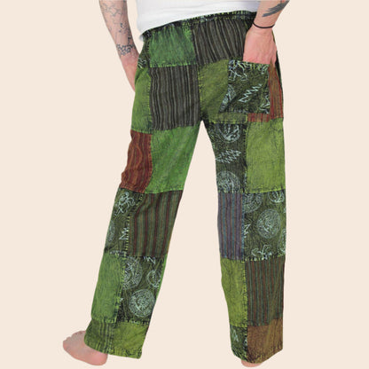 Grateful Dead Patchwork Pants