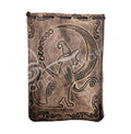Brown Leather Cat Pouch