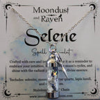 Selene Spell Jar Amulet Necklace