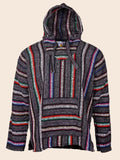 Baja Gray and Multicolor Stripes