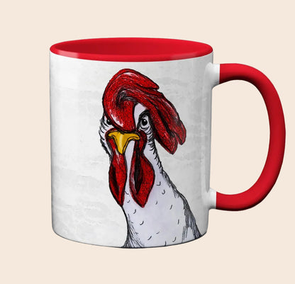 Chicken Meeting Funny Mug Cup