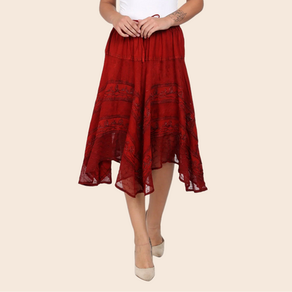 Renaissance Midi Length Skirt