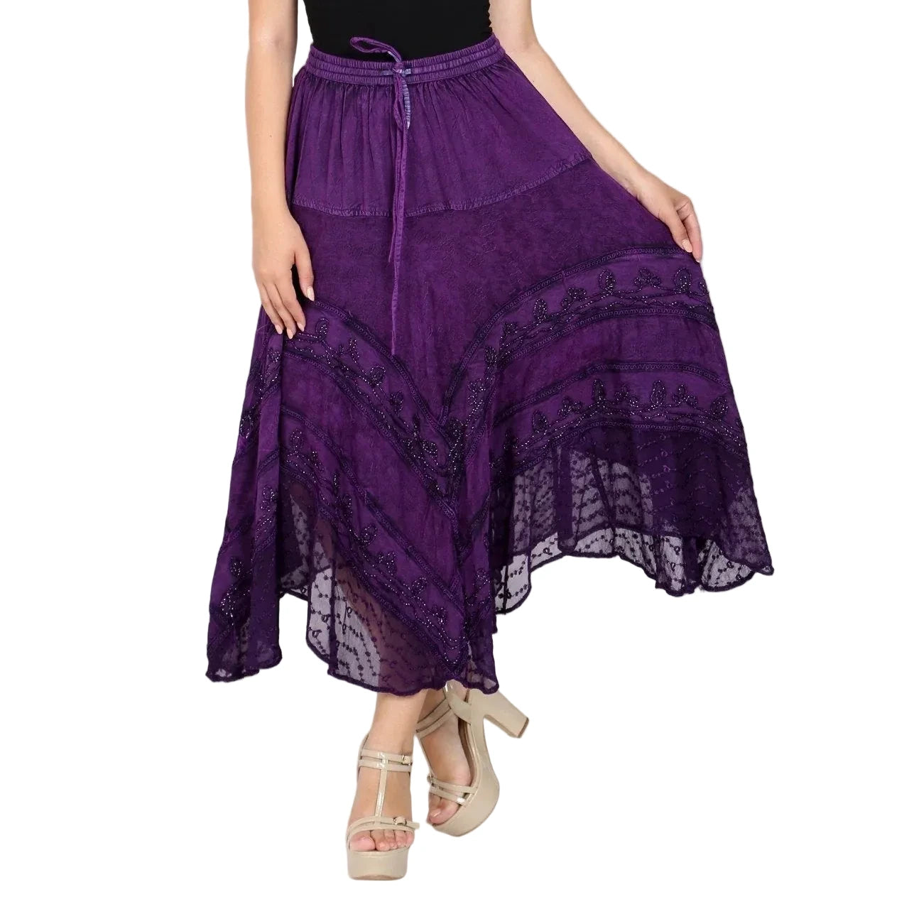 Renaissance Midi Length Skirt