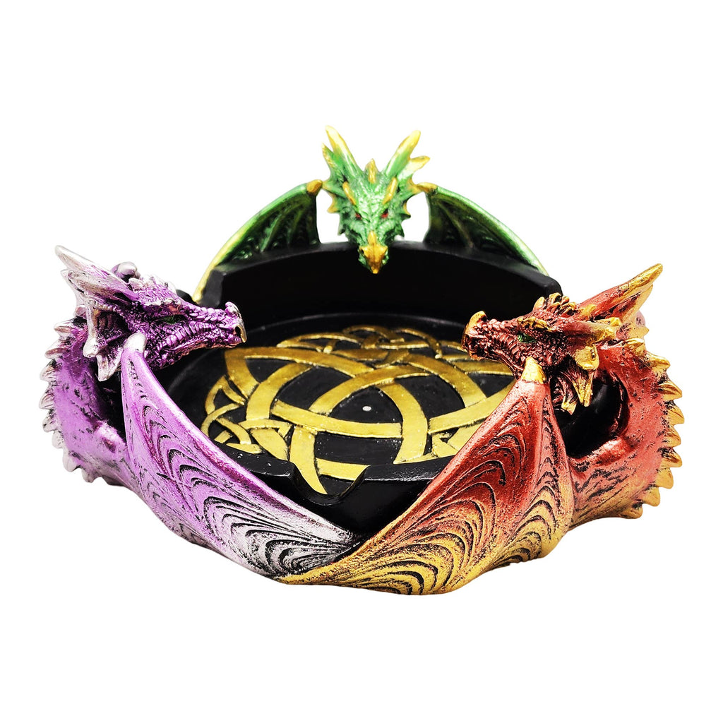 3 Dragon Incense Burner/Ashtray