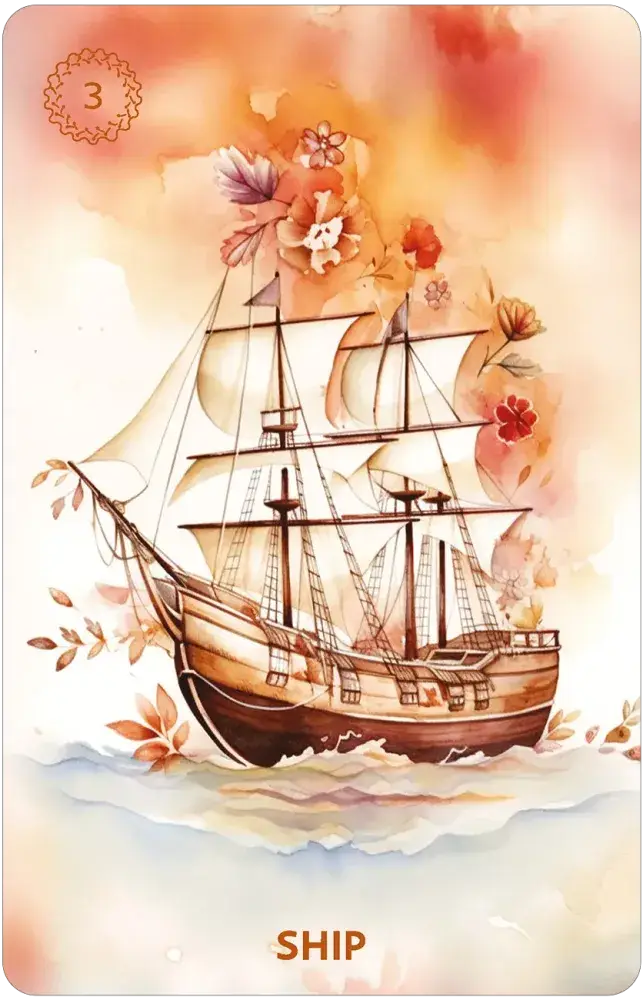 Autumn's Embrace Lenormand