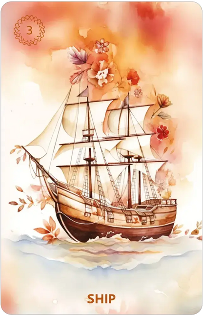 Autumn's Embrace Lenormand