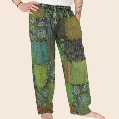 Grateful Dead Patchwork Pants