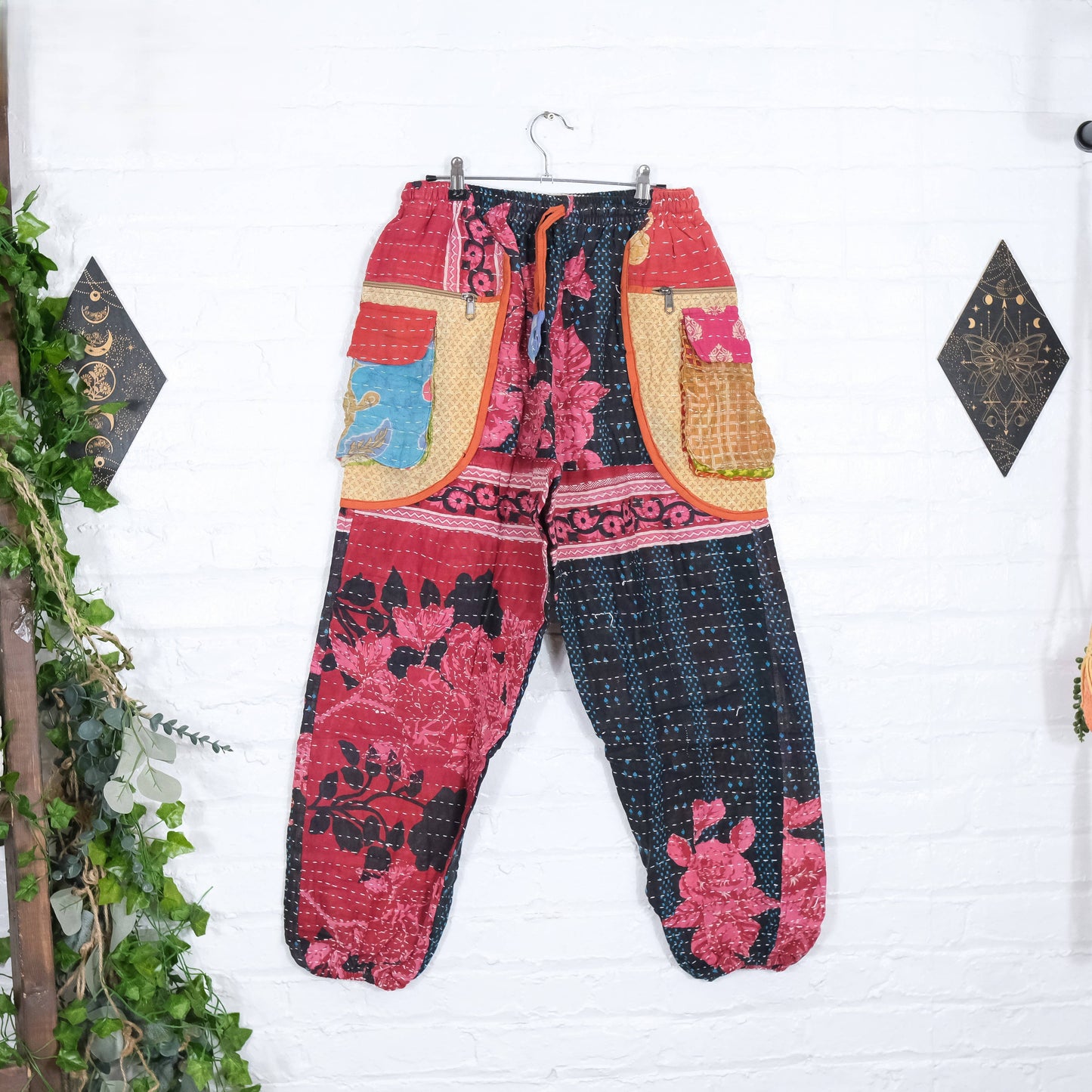 Kantha Baggy Unisex Boho Pants