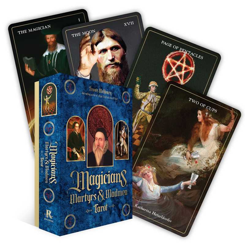 Magicians, Martyrs and Madmen Tarot by Travis McHenry
