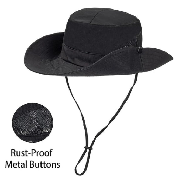 Outdoor UV Protection Packable Ponytail Hat