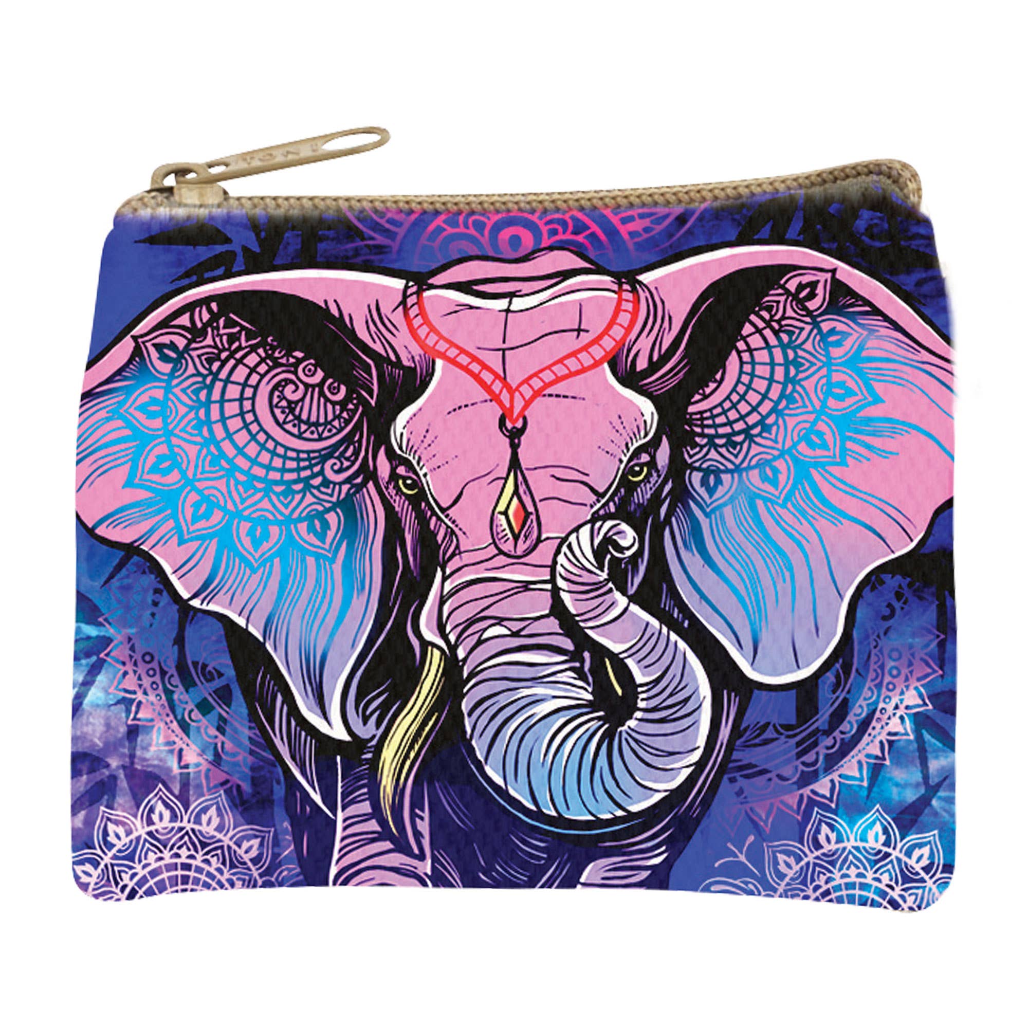 Elephant Zipper Pouch