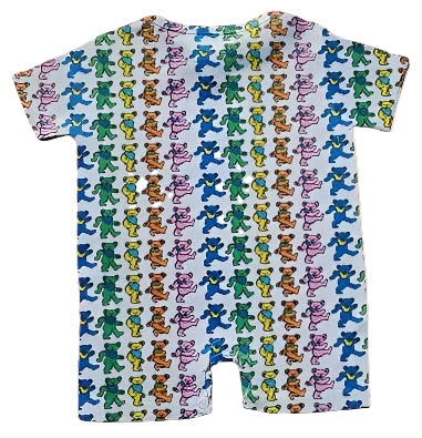Grateful Dead Dancing Bear Onesie Romper
