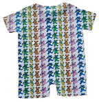Grateful Dead Dancing Bear Onesie Romper