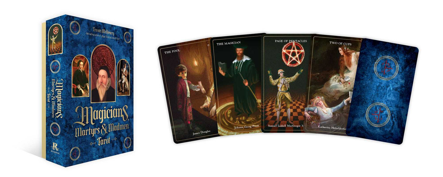 Magicians, Martyrs and Madmen Tarot by Travis McHenry
