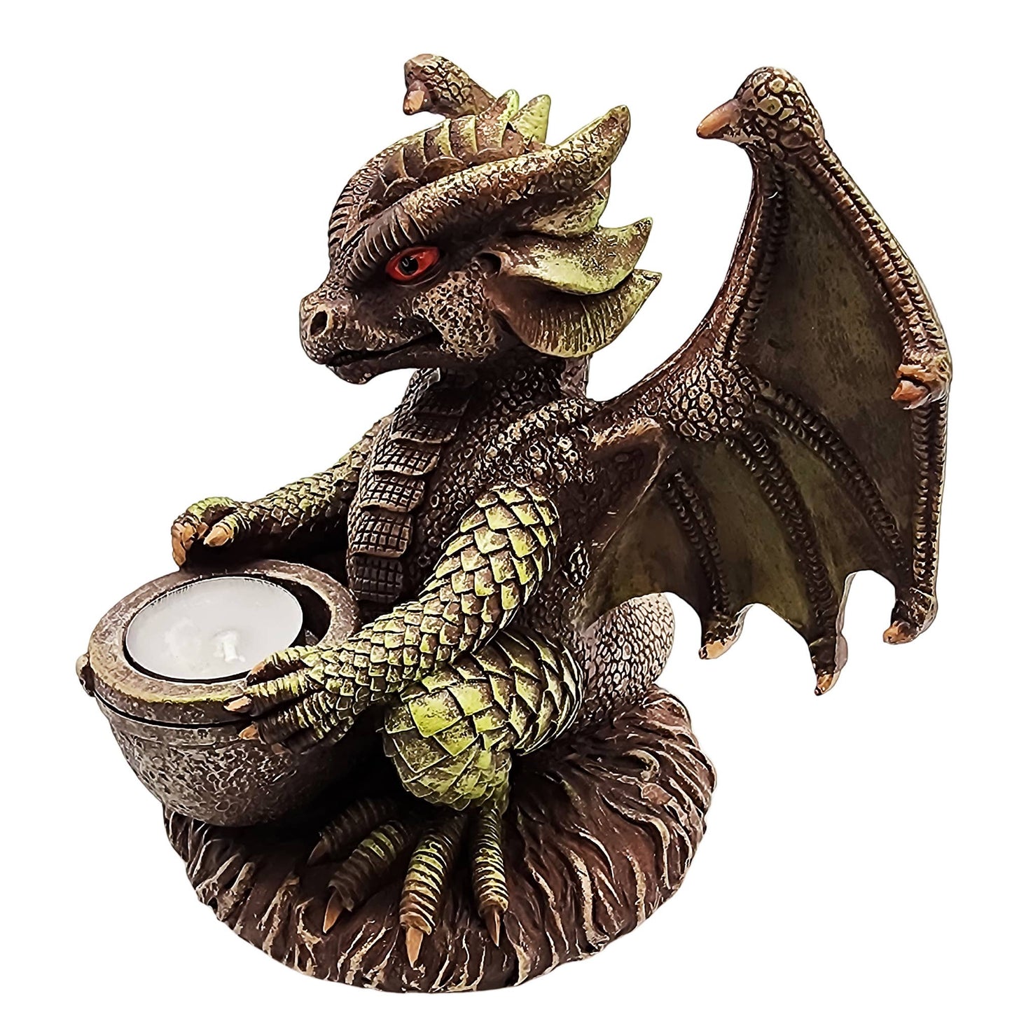 Big Dragon Tea Light / Incense Burner