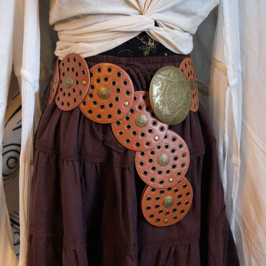 Boho Big Disc Belts