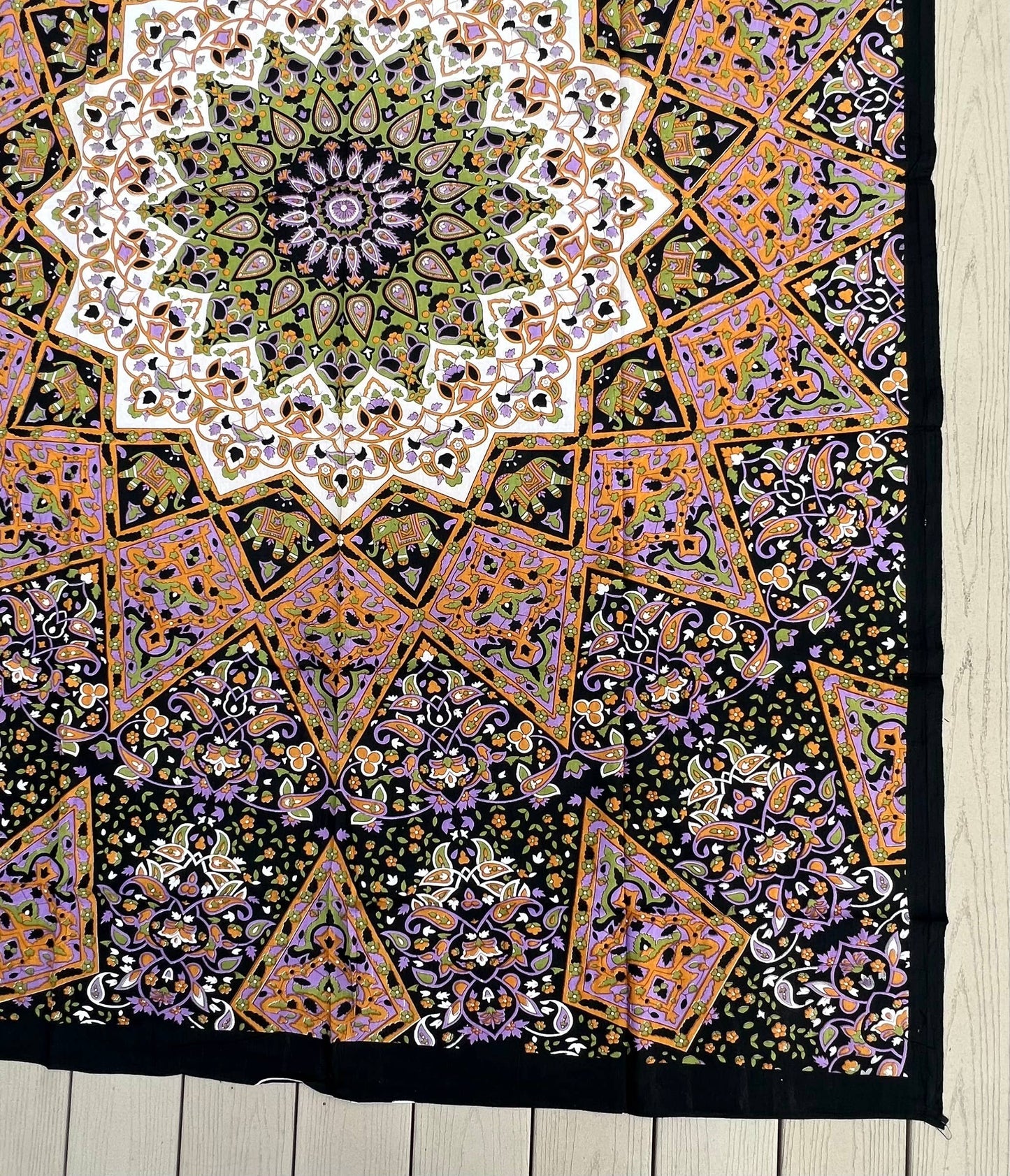 Star Elephant Tapestry Wall Hanging Decor 80”X50”