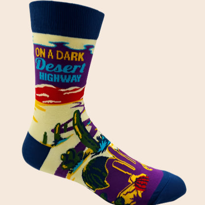 Desert Highway Men's Socks
