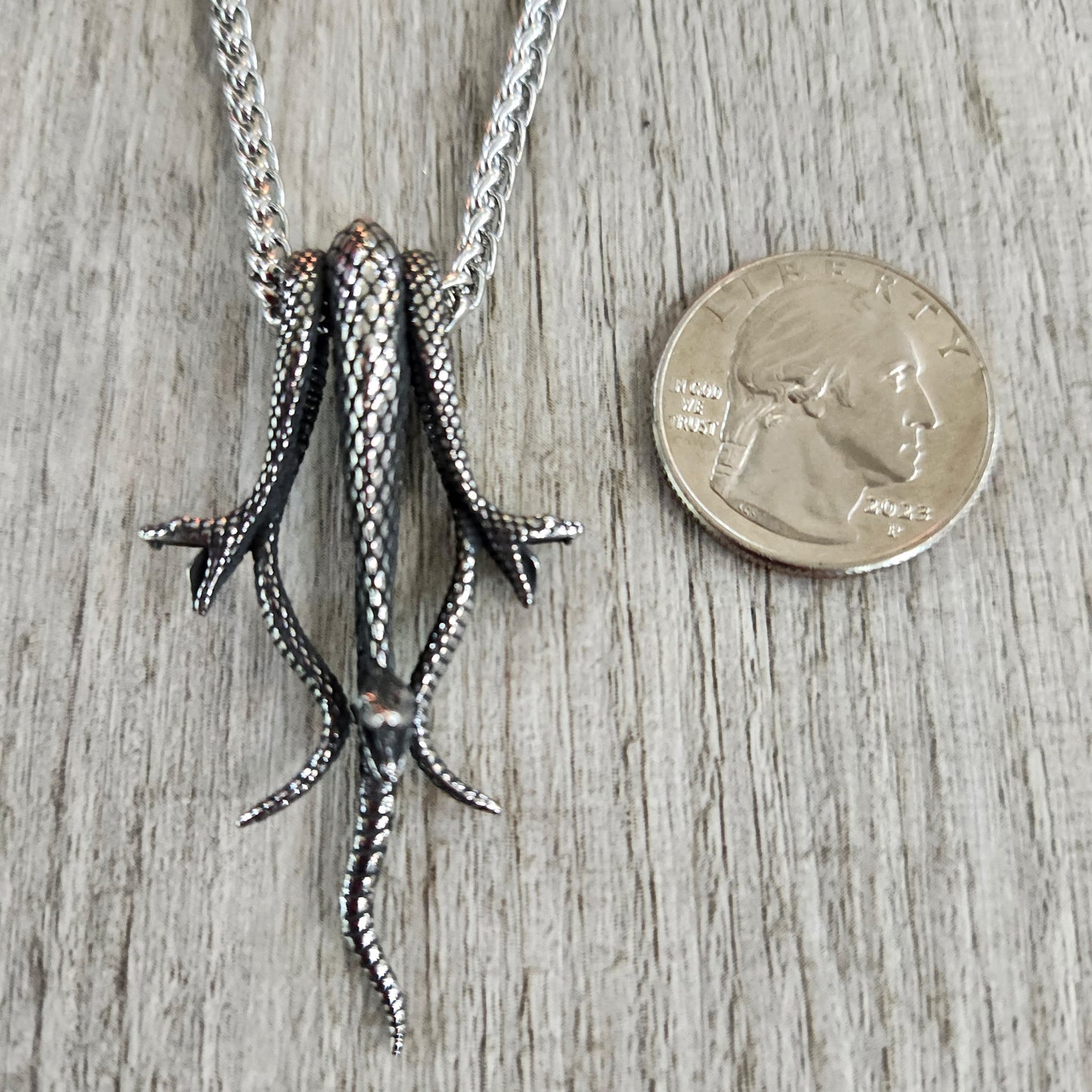 3 Snake Stainless Steel Necklace