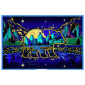 3D Celestial Bear Tapestry