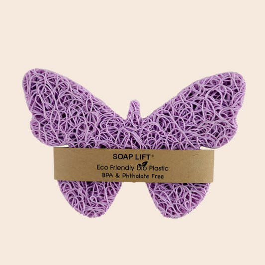 Butterfly Soap Lift Soap Saver Pad - Lavender