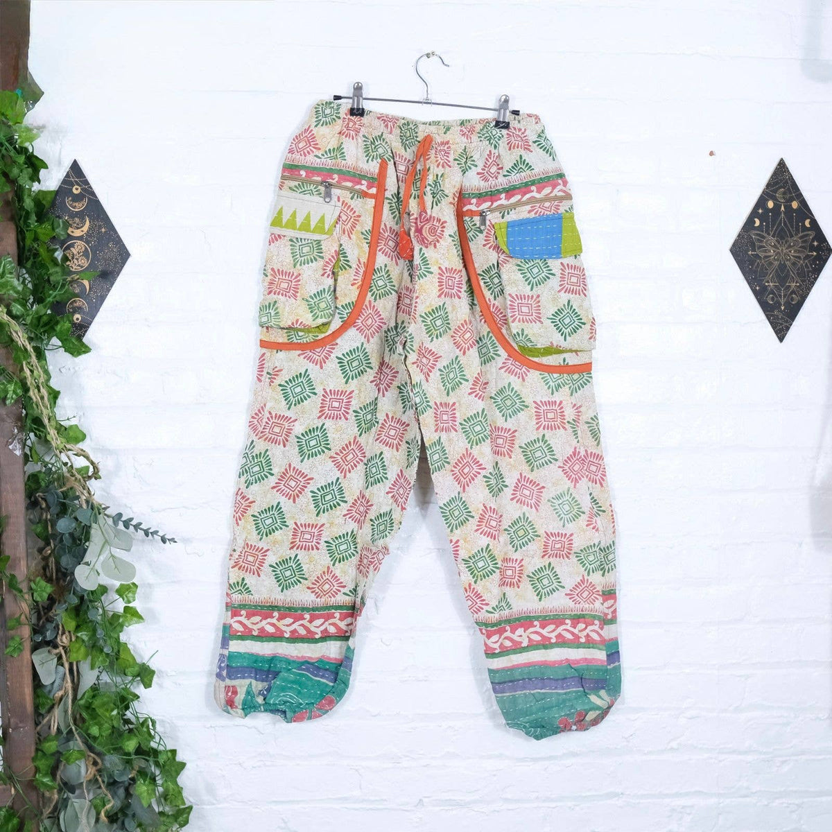 Kantha Baggy Unisex Boho Pants