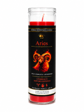 Glass Jar Candle Scented - Aries: The Ram
