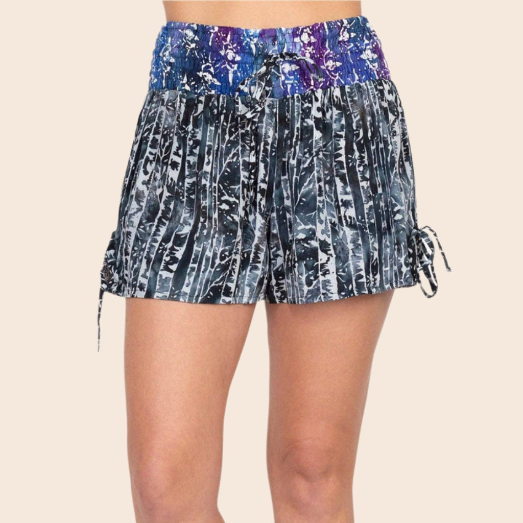 Batik Tie Shorts