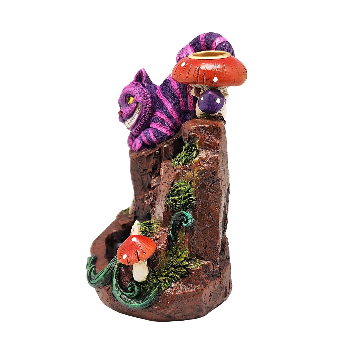 Cheshire Cat and Mushroom Backflow Burner