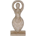 Gypsum Cement Goddess Figurine - Spring