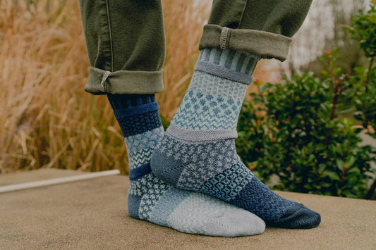 Horizon Crew Socks | USA Made Sustainable Mismatched Socks