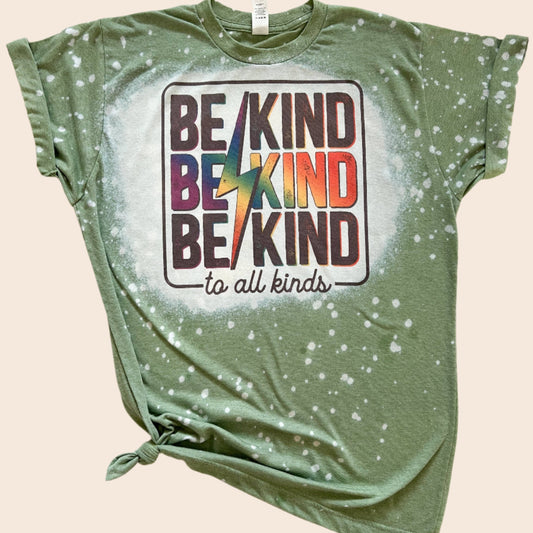 Be Kind To All Kinds Pride Tee
