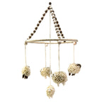 Sheep with pompom Mobile Hanging